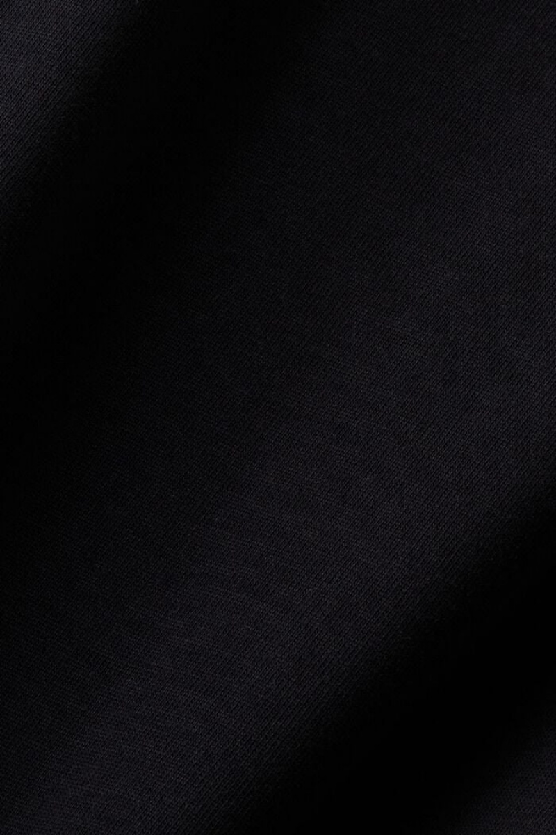 Pánské Tričko Esprit Logo Embroidered Černé | OCW581792